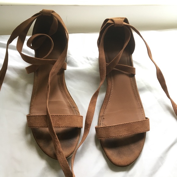 VELVET SANDALS - Picture 1 of 3